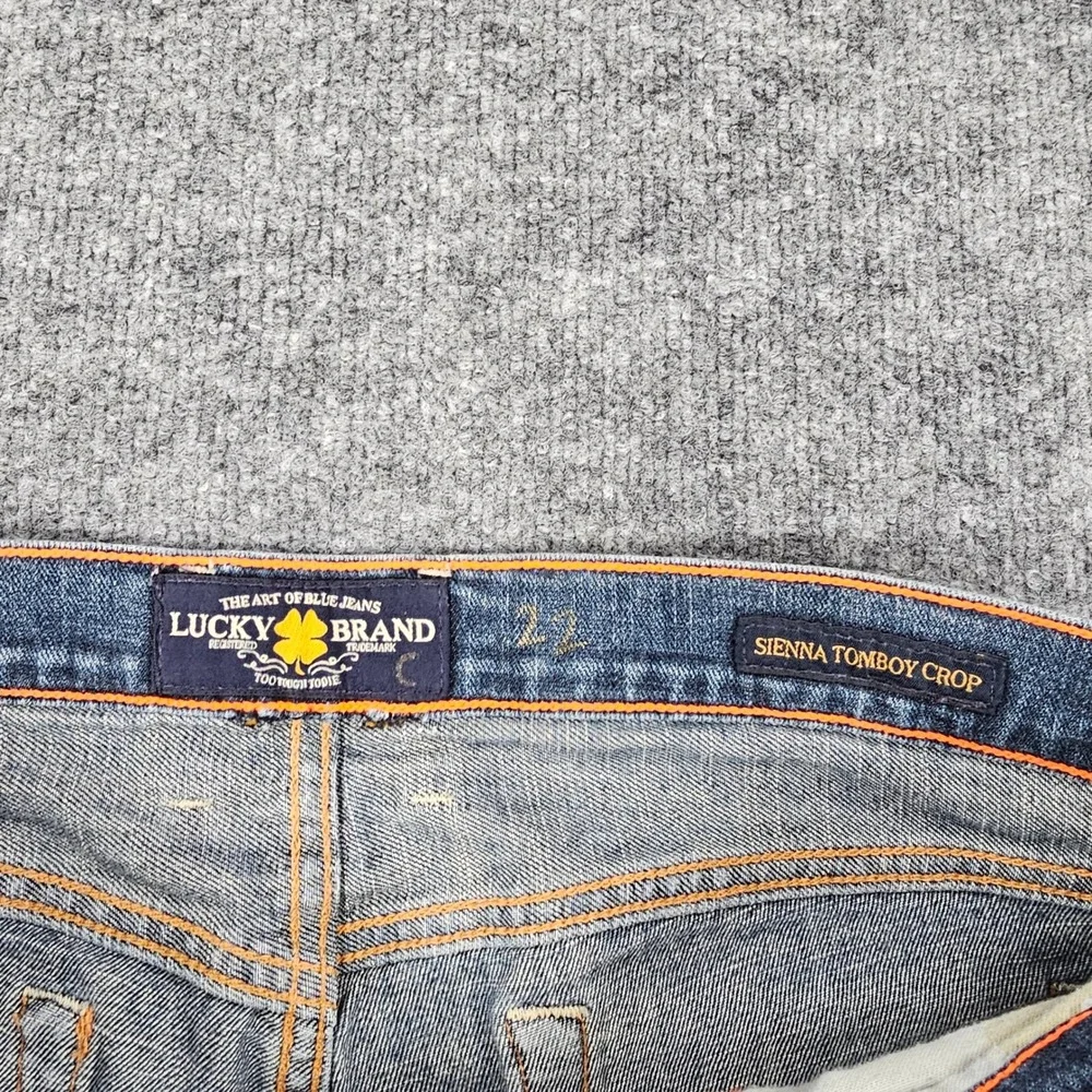 Lucky Brand Sienna Tomboy Crop Jeans Womens 34